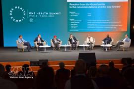 A workshop at the One Health Summit, held in Lyon, France, from April 5 to 7, 2026. (Photo: VNA) 
