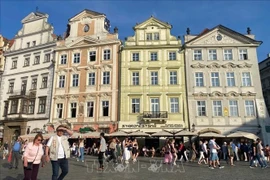A view of Prague's Old Town around the Astronomical Clock (Orloj), the Czech Republic (Photo: VNA)