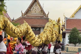 Thailand is increasingly seen as a favourite destination for international tourists during the Lunar New Year. (Photo: VNA)