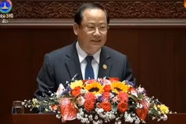 Lao Prime Minister Sonexay Siphandone (Photo: Xinhua/VNA)