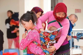 Maternal and child healthcare in Tuyen Quang province. (Photo: VNA)