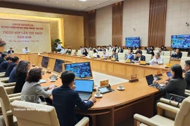 Participants at the first meeting of the National Steering Committee on Semiconductor Industry Development in 2026 (Photo: VNA)