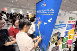 Young people take part in activities at the event to mark International Youth Day 2026 in Hanoi on August 9 (Photo: VNA)