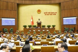 The National Assembly adopts the revised Law on State Budget on the morning of June 25, 2025. (Photo: VNA)