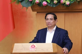 Prime Minister Pham Minh Chinh addresses the session on September 4. (Photo: VNA)