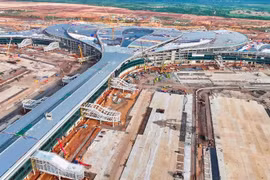 Long Thanh International Airport is scheduled to become operational in 2026. (Photo: VNA)