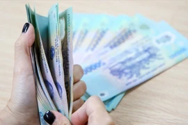 The daily reference exchange rate is set at 25,187 VND/USD on October 1. (Photo: VNA)