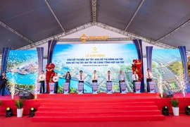 The launching ceremony of Sun Group’s 724-hectare An Tay integrated project complex (Photo: Sun Group)