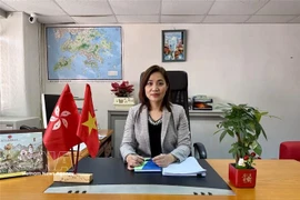Vu Thi Thuy, Deputy Consul General and Head of the Vietnam Trade Office in Hong Kong Special Administrative Region (China). (Photo: VNA)