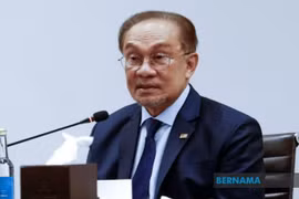 Malaysian Prime Minister Datuk Seri Anwar Ibrahim (Photo: Bernama)