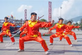 The spirit of martial arts is passed down through generations by Binh Dinh locals (Photo: VNA)