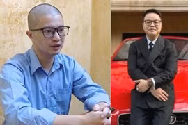 Pho Duc Nam (left) and Le Khac Ngo are identified as the ringleaders of the criminal network. (Photo: vov.vn)