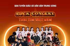 Rock Concert – Trai tim Viet Nam (Rock Concert - Heart of Vietnam) features top rock bands from across the country. (Photo courtesy of Netmedia)