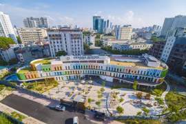 A green certified building in Vietnam. (Photo: afamily.vn)