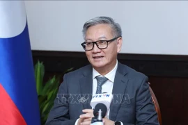 Lao Foreign Minister Thongsavanh Phomvihane (Photo: VNA)