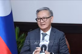 Lao Foreign Minister Thongsavanh Phomvihane (Photo: VNA)