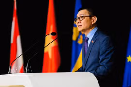 Vietnamese Ambassador to Austria Vu Le Thai Hoang (Photo: VNA)