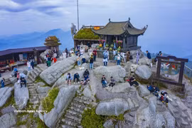 A relic of the Yen Tu complex of historical monuments and scenic landscapes in Quang Ninh province. (Photo: VNA) 