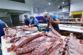 Pork shortage leads to increased pork prices recently. (Photo: VNA)