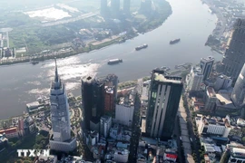 A view of Ho Chi Minh City's downtown (Photo: VNA)