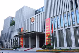 The headquarters of Lao National Assembly (Photo: VNA)