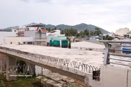 The Ngoc Hoi interchange project in Tay Nha Trang ward, Khanh Hoa province, with some items yet to be completed (Illustrative photo: VNA)