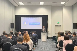 An overview of the Vietnam–US Innovation and Investment Forum in Hanoi (Photo: Vietnam Ministry of Finance)