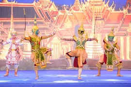 Artists perform Thai traditional dance at the opening ceremony of the "Creative Thailand: The Pulse of Tradition" festival. (Photo of organisers)