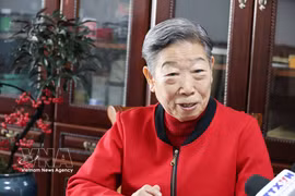 Yu Shuhui, a long-standing figure in China–Vietnam friendship circles and a former healthcare worker from China’s Guangxi province. (Photo: VNA)