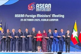 The ASEAN Foreign Ministers’ Meeting (AMM) opens on October 25 under the chairmanship of Malaysian Foreign Minister Mohamad Hasan. The Vietnamese delegation is led by Deputy Minister of Foreign Affairs Dang Hoang Giang (Photo: VNA