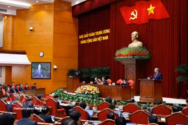 The second meeting of the 14th Party Central Committee opens in Hanoi on March 23. (Photo: VNA)