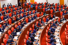 At the opening of the 14th Party Central Committee’s second plenum (Photo: VNA)