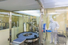 Resolution 68 sets out the goals of having at least 20 large firms participate in global value chains by 2030 and increase the total number of active businesses to 2 million (Photo: VNA)