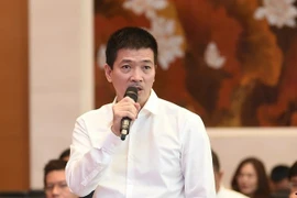 Phan Duc Trung, Chairman of the Vietnam Blockchain Association. (Photo: VietnamPlus)