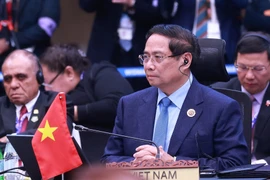 Prime Minister Pham Minh Chinh at the 15th ASEAN – UN Summit in Kuala Lumpur on October 27 (Photo: VNA)