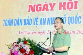 Deputy Minister of Public Security Senior Lieutenant General Pham The Tung (Photo: VNA)
