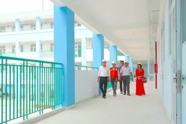 Tran Dai Nghia Primary School project in Ho Chi Minh City’s Binh Hung Hoa Ward has reached 90% completion and is expected to be put into operation in early 2026. (Photo: www.sggp.org.vn) 