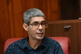 Director General of Cuba’s National News Agency ACN Norland Rosendo González (Photo: VNA)