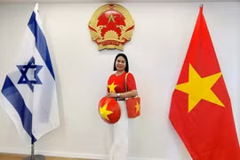 Truong Thi Hong, Chairwoman of the Vietnamese People's Association in Israel (Photo: VNA)