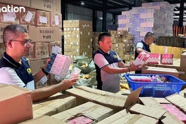 Thailand seizes nearly 3 million counterfeit items