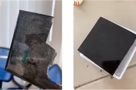 (a) Unmodified carbon nanotubes agglomerated in epoxy; (b) Functionalised carbon nanotubes uniformly dispersed in epoxy. (Source: Vietnam Academy of Science and Technology) 