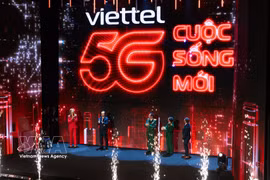 Viettel launches 5G network services in October 2024. (Photo: VNA)