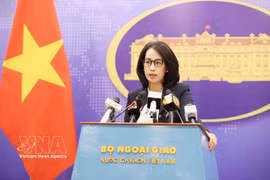 Spokesperson of the Ministry of Foreign Affairs Pham Thu Hang (Photo: VNA)