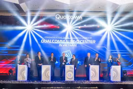 At the launch ceremony of the new Qualcomm AI R&D centre in Vietnam on June 10 (Photo: VNA)