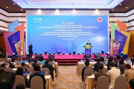 A view of the ceremony in Hanoi on November 26. (Photo: VNA)