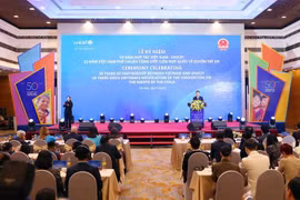 A view of the ceremony in Hanoi on November 26. (Photo: VNA)