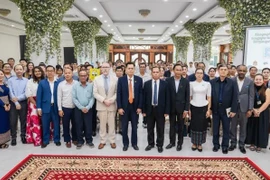 Cambodia's Ministry of Education, Youth and Sport, supported by UNICEF, launches two nationwide public campaigns to tackle persistent lower secondary school dropout rates and ensure that every child has access to inclusive, quality education. (Photo: UNICEF)