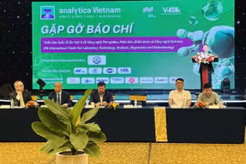 The eighth International Trade Fair for Laboratory Technology, Analysis, Diagnostics, and Biotechnology will be held in HCM City from April 2 to 4. (Photo: VNS) 