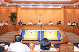 At the meeting of the organising committee for Hanoi's grand ceremony and military parade marking the 80th anniversary of Vietnam’s National Day (Photo: VNA)