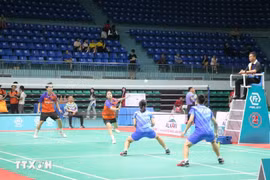 At the qualifying round of the “Felet Vietnam International Series 2025”, which officially began in Bac Ninh province on October 28. (Photo: VNA)